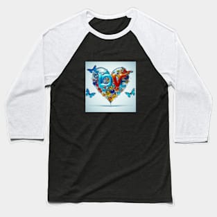 Blue love Baseball T-Shirt